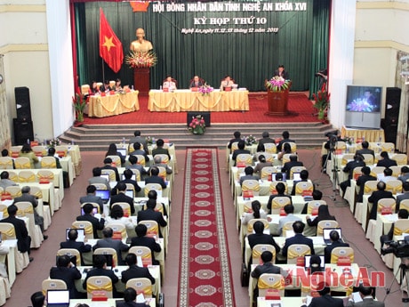 Video về Khai mạc kỳ họp thứ 10 - HĐND tỉnh khóa XVI