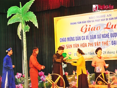 Vinh danh dân ca xứ Nghệ