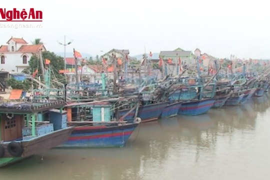 Quỳnh Lưu: Bất cập chỗ neo đậu tàu thuyền