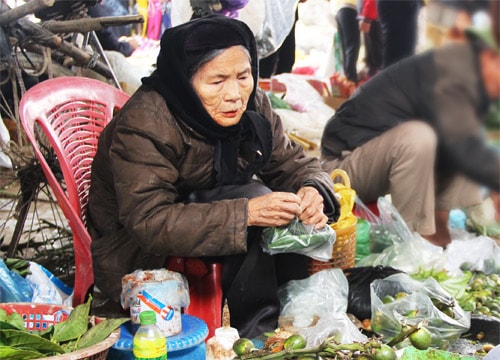 Phiên chợ quê ngày Tết
