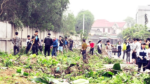 Ngày Chủ nhật xanh ở TP Vinh