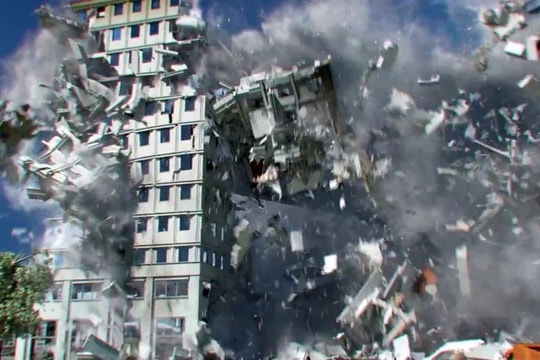 Hoa mắt những màn phá bỏ công trình nhanh như chớp