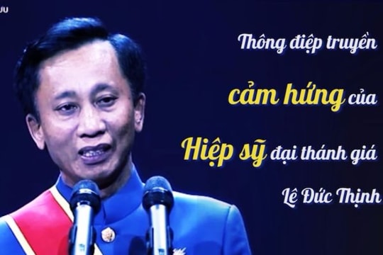 Lời kêu gọi của Hiệp sỹ Đại thánh giá Lê Đức Thịnh