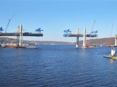 [Lạ] Xem người Mỹ xây cầu từ dưới lòng sông