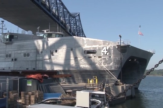 Tàu chiến Mỹ lần đầu tới Myanmar từ sau Thế chiến II