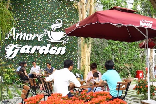Cafe Amore Garden - điểm đến lý tưởng giữa lòng thành phố
