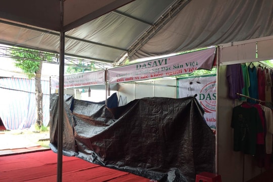 Vắng lặng một hội chợ tầm quốc gia