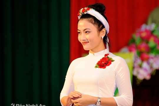 Sơ khảo cuộc thi Hoa khôi sinh viên Việt Nam tại Đại học Vinh