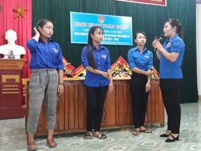 Anh Sơn sôi nổi đêm sinh hoạt toàn đoàn với chủ đề 'Khát vọng tuổi trẻ'