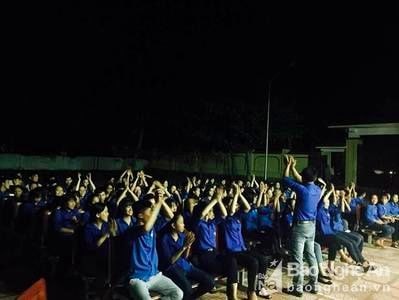 Hình ảnh vui nhộn kỳ sinh hoạt toàn đoàn tháng 9