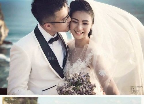 Hé lộ danh tính chồng đại gia đẹp như tài tử của Hoa hậu Ngọc Hân?