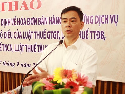 Hội thảo lấy ý kiến về hóa đơn bán hàng, cung ứng dịch vụ