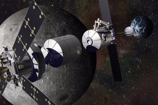 Nga - Mỹ hợp tác xây trạm vũ trụ trên Mặt Trăng