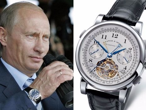 Thú chơi đồng hồ xa xỉ của các chính khách