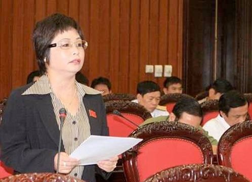 Cựu đại biểu Quốc hội Châu Thị Thu Nga hầu toà