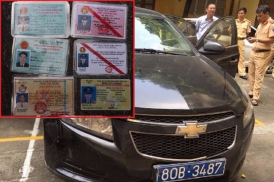 Đi xe biển xanh 80 B dỏm để chở... ma túy