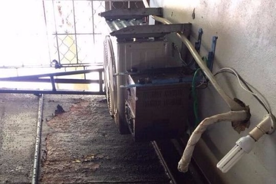 Cháy cửa hàng tạp hóa khi chủ nhà đi vắng