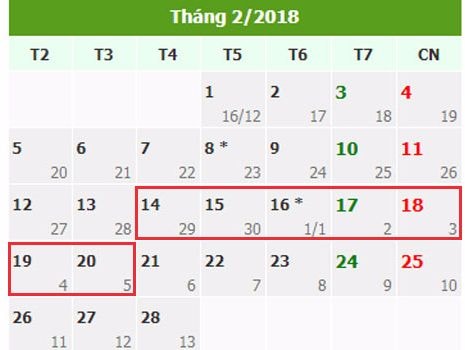 Phương án nghỉ 2 ngày trước Tết nhận được sự ủng hộ