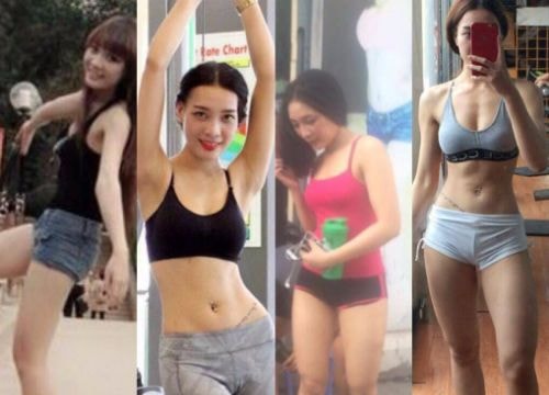 Cô gái gầy gò 'lột xác' thành HLV thể hình nóng bỏng