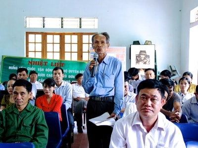 Sớm di dời dân vùng ảnh hưởng công trình thuỷ lợi Bản Mồng