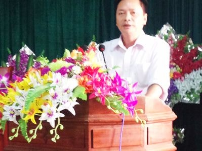 Bổ nhiệm tân Trưởng phòng Giáo dục và Đào tạo huyện Quế Phong