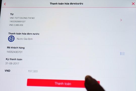 Thanh toán không dùng tiền mặt sẽ phủ sóng cả khu vực nhà nước