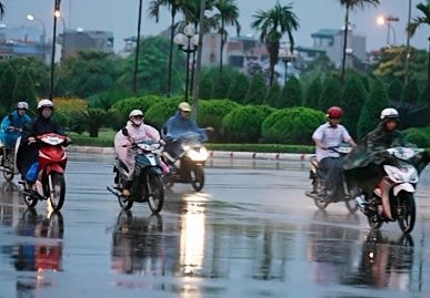 Thời tiết cuối tuần Nghệ An: Trời nhiều mây, có mưa