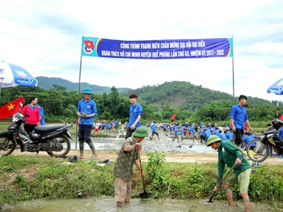 Một số chỉ tiêu hoạt động Tỉnh đoàn Nghệ An nhiệm kỳ 2017 - 2022