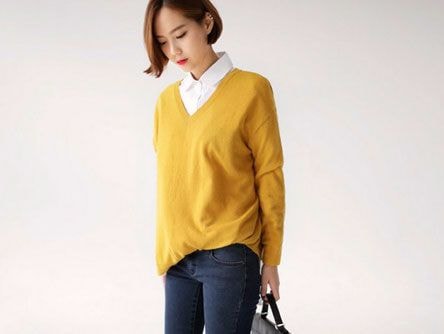 Điệu đà vào thu cùng áo len mỏng