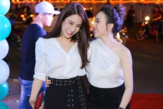 Diệp Lâm Anh tới mừng Hồng Loan 'Sứ mệnh trái tim' thành bà chủ