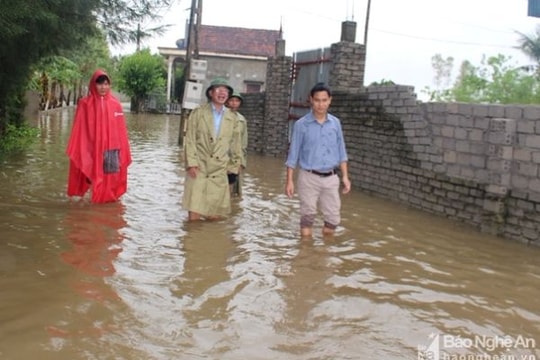 Các địa phương ở Nghệ An khẩn trương khắc phục hậu quả sau mưa lũ