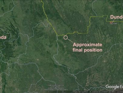 Máy bay rơi do trục trặc động cơ khiến 7 người chết ở Angola