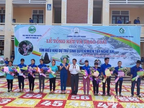 1.400 bài dự thi 'Tìm hiểu khu dự trữ sinh quyển miền Tây Nghệ An'