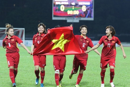 VFF đã chuyển 2,7 tỉ đồng tiền thưởng cho đội tuyển nữ