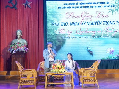 Phụ nữ - nguồn cảm hứng lớn trong sáng tác của Nguyễn Trọng Tạo