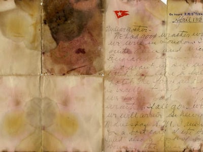 Thư gửi mẹ của nạn nhân tàu Titanic giá 166.000 USD