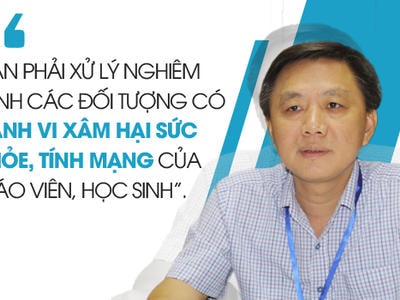 Hành vi đánh học sinh và hiệu trưởng có dấu hiệu phạm tội, nêu tấm gương xấu