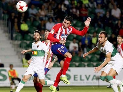 Atletico gây thất vọng khi bị đội hạng ba cầm hòa