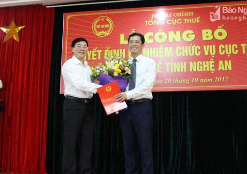 Nghệ An: Nhiều vị trí lãnh đạo được bổ nhiệm trong tháng 10/2017