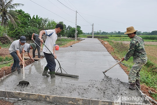 Nghệ An: 162 xã về đích nông thôn mới