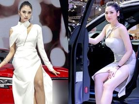 Đào Thị Hà đọ vẻ gợi cảm với á hậu Tú Anh