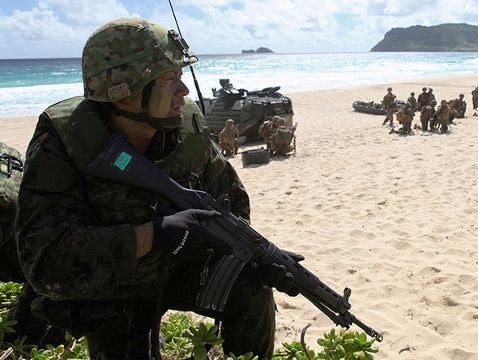 Nhật Bản có thể triển khai lực lượng thủy quân lục chiến mới đối phó với Trung Quốc