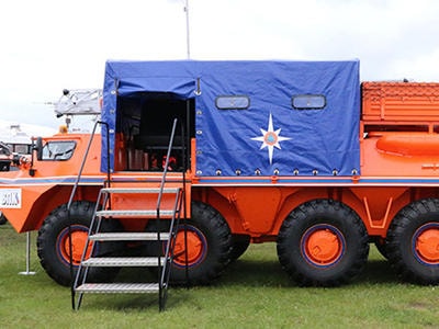 Việt Nam sắm xe 'siêu' địa hình cứu hộ thiên tai