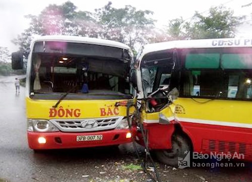 10 tháng, Nghệ An phạt gần một tỷ đồng vi phạm ATGT đối với xe buýt