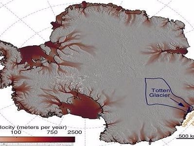 Sông băng Nam Cực tan chảy dễ đẩy nước biển dâng cao 3,4 mét