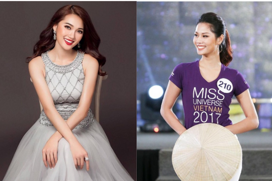 2 người đẹp Nghệ An vào Chung kết Hoa hậu Hoàn vũ Việt Nam 2017