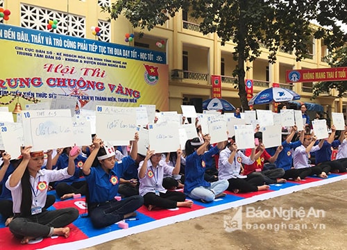 100 ĐVTN thi tìm hiểu kiến thức về SKSS vị thành niên