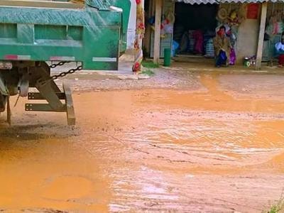 Tuyến đường Quỳnh Tân đi Quỳnh Văn xuống cấp nghiêm trọng