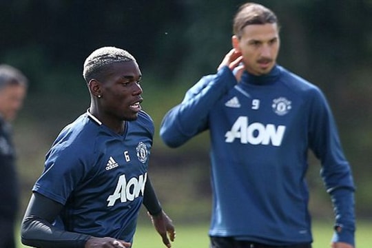 Ibrahimovic và Pogba trở lại vào tháng 12