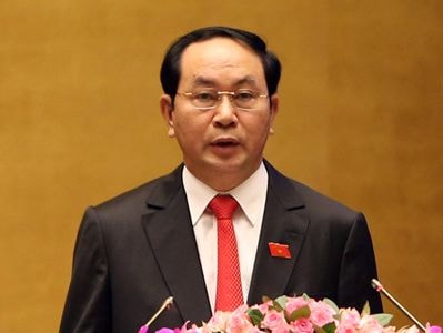 Chủ tịch nước Trần Đại Quang hôm nay phát biểu tại CEO Summit